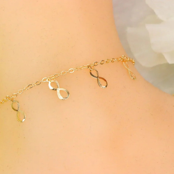 Minimalist Anklet, Sleek & Modern Design, Women’s Fashion, YC110222-A - Picture 8 of 10